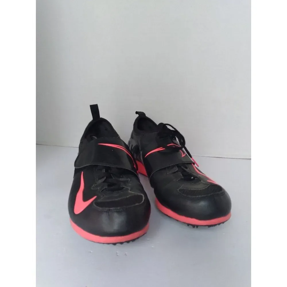 Nike‎ Black and Hot Pink Training Shoes Athletic Sneakers Strap Workout Shoes